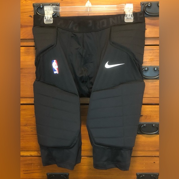 Kevin Durant Nike Pto NBA Custom Athlete Padded Compression Shorts Black